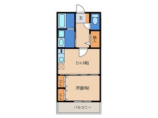 ラパスの物件間取画像